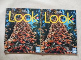 national geographic look 1 student book +workbook 两本合售