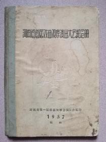 河南省首届戏曲观摩演出大会纪念册