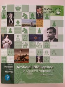 现货 Artificial Intelligence: A Modern Approach, 英文原版 世界著名计算机教材精选·人工智能：一种现代的方法（第4版）  罗素（Stuart J.Russell），[美] 诺维格（Peter Norvig）