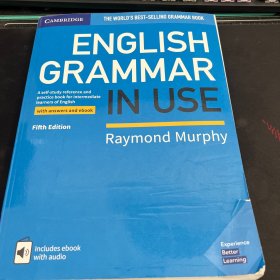 剑桥英语语法书 英文原版 English Grammar in Use 中级