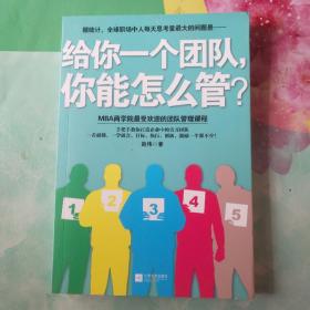 给你一个团队，你能怎么管？――91号