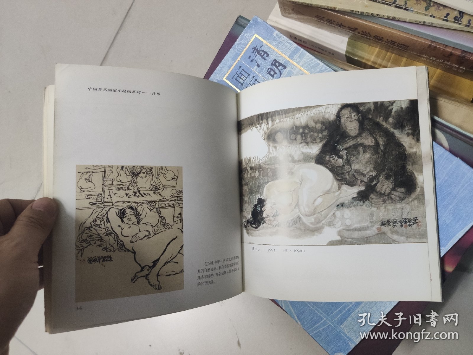 中国著名画家小品画系列.许勇