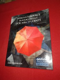 Human Resource Management for MBA Students