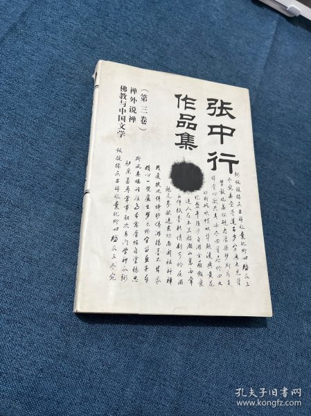 张中行作品集(第三集)-禅外说禅.佛教与中国文学