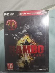 世界上最烂的游戏之一 Rambo video the game collector edition典藏版 第一滴血 兰博 PC版 全新未拆