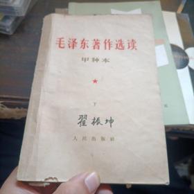 毛泽东著作选读 下