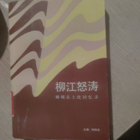 柳江怒涛﹏柳城县土改回忆录 （作者签名本）