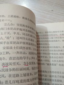 福建省中学试用课本 ：语文（ 初中第三册）～内有毛主席和他的亲密战友林副主席在九大一中彩照图片