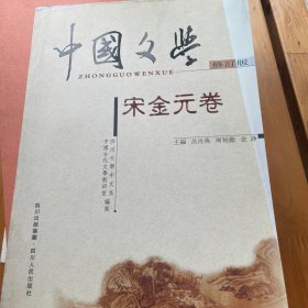 中国文学 （宋金元卷）