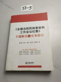 《全国法院民商事审判工作会议纪要》专题解读与实务指引