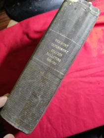 Bulletin - Vermont Agricultural Experiment Station Volume 168-190【民国金陵大学馆藏。藏书票一枚】1912-1915