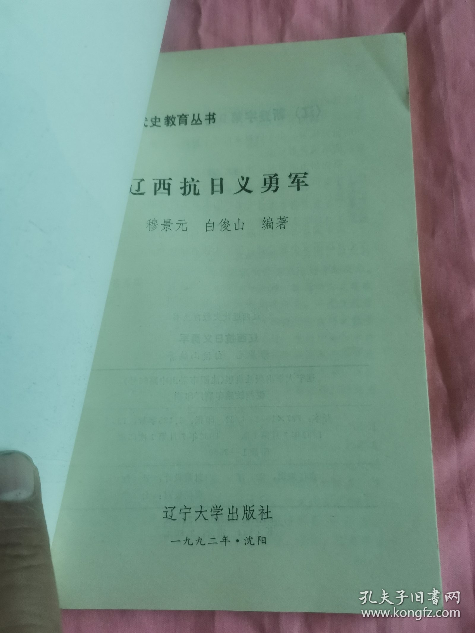 辽西抗日义勇军（未阅）