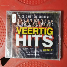 C2446 全新未拆封CD 原版 Veertig Hits 2CD 合集