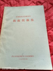 中医结合诊断治疗软组织损伤（11床下靠北墙）