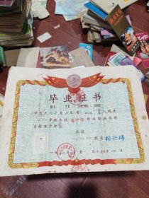 1959年安徽省合肥市第一中学高中毕业证书