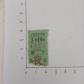 上海艺术剧场（票价捌角）