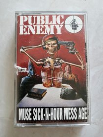 public enemy说唱打口磁带 品相如图 歌词齐全
