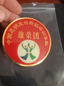中国昆明亚台舞蹈培训学校雄荣团徽章