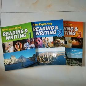 New Exploring READING & WRITING 1 2 3全三册合售，future经典英语学习训练书，全新未使用，