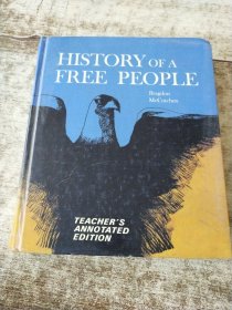 HISTORY OF A FREE PROPLE Bragdon McCutchen【英文版 请看图】