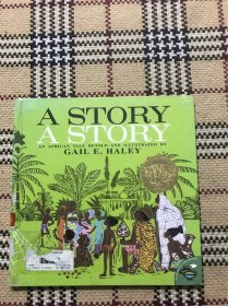 【英文】【儿童绘本】A Story, a Story（精装本） 品相自鉴