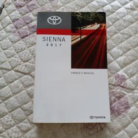 SIENNA 2017OWNER'S MANUAL（丰田塞纳sienna2017使用手册 英文版）