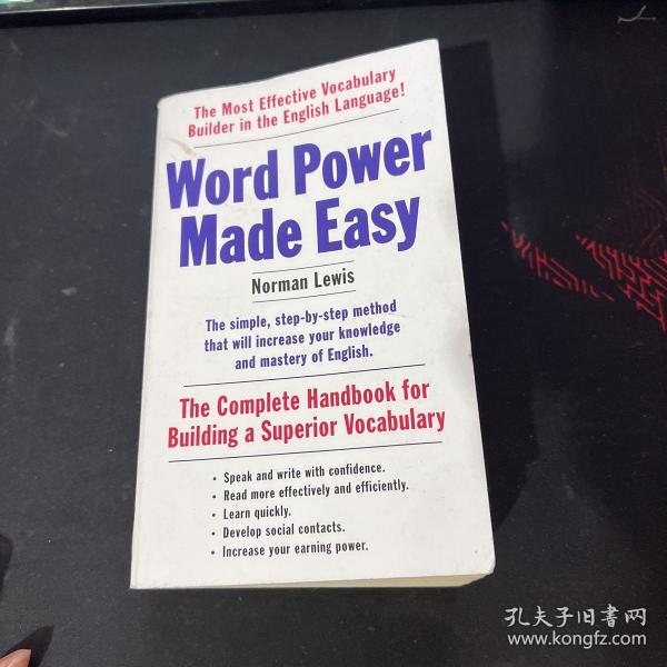 Word Power Made Easy: The Complete Handbook for 