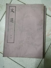 文選 中下两册