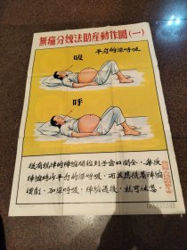 无痛分娩助产动作图一套6张