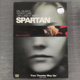 334影视光盘DVD：SPARTAN 一张光盘盒装