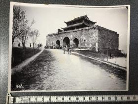 民国民初南京老城门大幅老照片