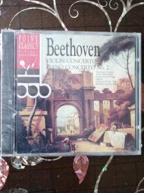 贝多芬小提琴协奏曲、第二钢琴协奏曲 cd