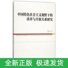 中國特色社會主義視野下的改革與開放關(guān)系研究