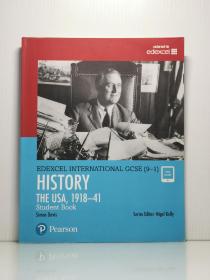 《美国史 1918-41》 中学历史教材    History The USA, 1918-45  Study Book Edexcel International GCSE(9-1)  英文原版书