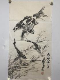 鱼（著名画家黄老师画）