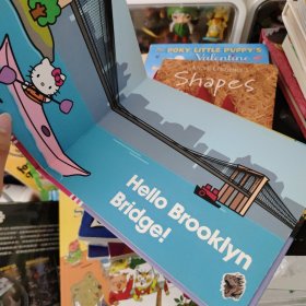 HelloKitty英文纸板书newyork
