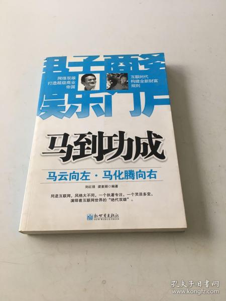 马到功成：马云向左·马化腾向右