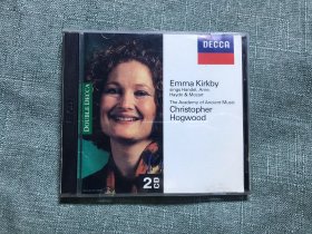 Emma Kirkby Handel Arne Haydn Mozart - Christopher Hogwood CD2碟装（光盘）