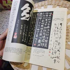 【内页作者名片一张】淡泊居士书法艺术集  淡泊居士【庞有应】 云南美术出版社