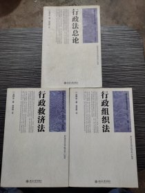 盐野宏行政法教科书三部曲：行政法总论、行政救济法、行政组织法 3本合售