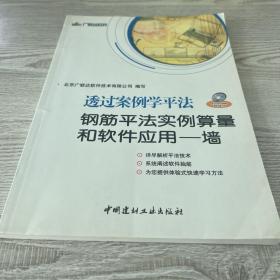 透过案例学平法·钢筋平法实例算量和软件应用：墙