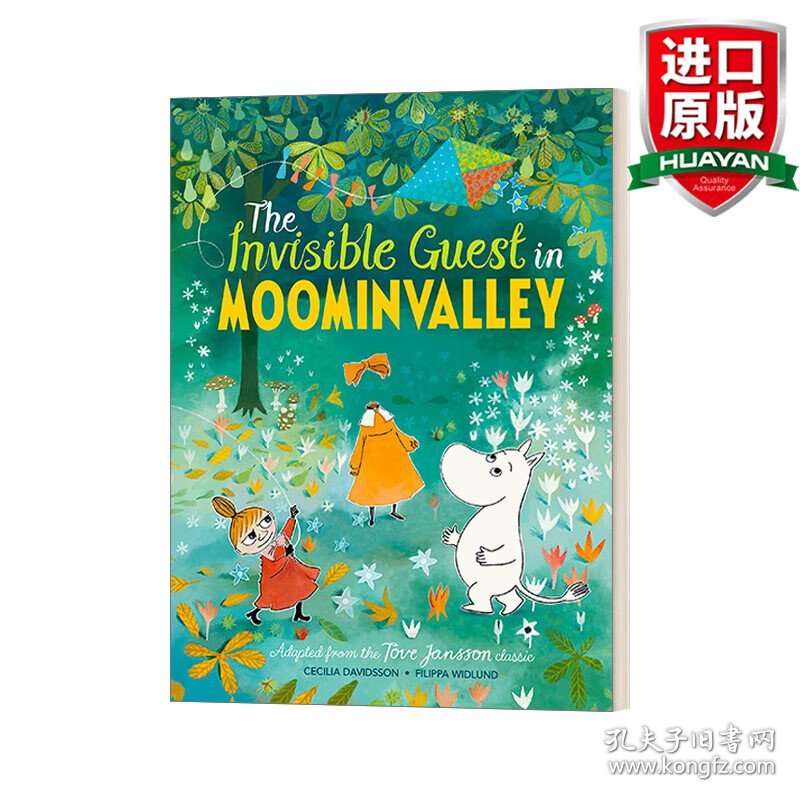 英文原版 The Invisible Guest in Moominvalley姆明谷的不速之客 英文版 进口英语原版书籍