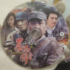 DVD2张 暴雨将至 五十集大型抗日谍战电视剧 黄志忠 陈小春 杨雪 等主演