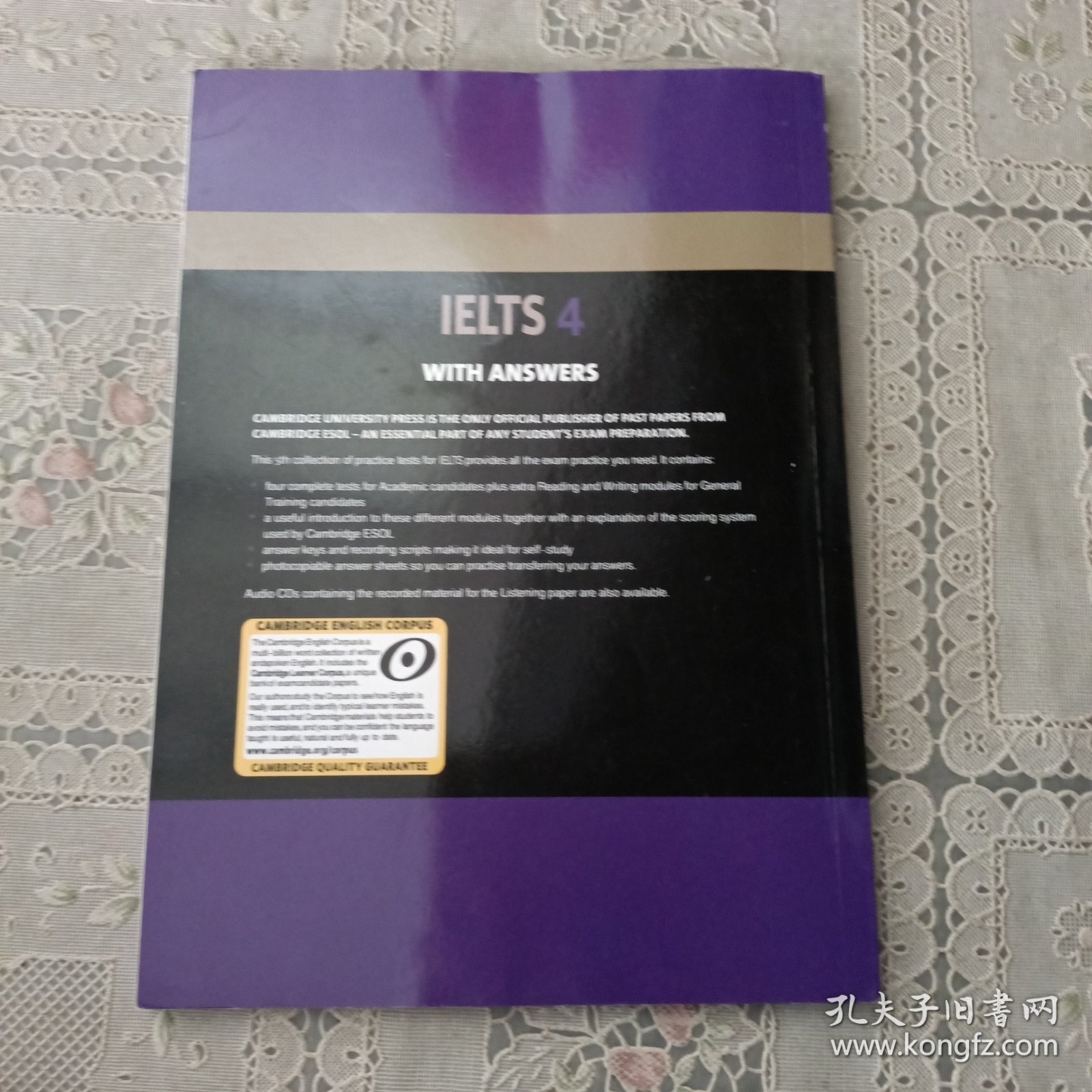点击查看原图 Cambridge IELTS 4 Student's Book with Answers