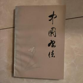 原版现货 中国书法 32开平装全一册 蒋彝 上海书画出版社