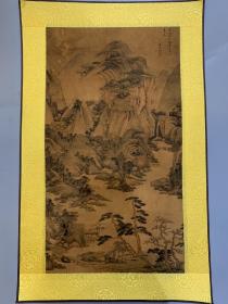 小画片 山水
材质：宣纸
装表尺寸：53*32/cm
画芯尺寸：44.5*24/cm
手工测量略有误差
备注：因手机和光线问题，图片之间会有色差