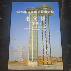 2015年云南电力技术论坛论文集下册带碟片一张