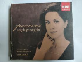 普契尼:乔治乌演唱，Puccini:Angela Gheorghiu,EMI唱片欧版双碟环保装，详见描述