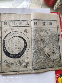 【清代抗英名将郭宏升藏書】嘉慶己巳年【寧遠堂】木刻精印《重刻易經來註》一套