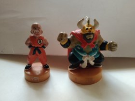 乐百氏粒粒果龙珠大收集2个，玩具，摆件
